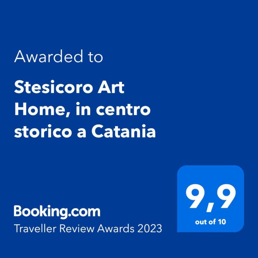 Stesicoro Art Home, In Centro Storico A كاتانيا المظهر الخارجي الصورة
